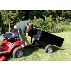 Precision Products LC1500B 15-Cubic-Foot Trailer Dump Cart