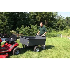 Precision Products LC1500B 15-Cubic-Foot Trailer Dump Cart