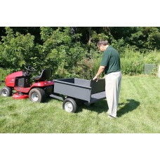 Precision Products LC1500B 15-Cubic-Foot Trailer Dump Cart