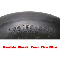 NoAir (2) Bad Boy Flat Free Wheel Assemblies 13x6.50-6 022-1050-00 Commercial Models