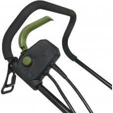 Sun Joe AJ801E 13 in. 12 Amp Electric Scarifier + Lawn Dethatcher w/Collection Bag, Green