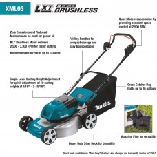 Makita XML03PT1 18V X2 (36V) LXT Lithium‑Ion Brushless Cordless (5.0Ah) 18