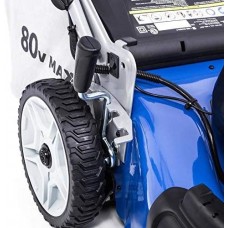 KT Kobalt 80-Volt Max Brushless Lithium Ion 21-in Self-propelled Cordless Electric Lawn Mower (Battery Included)