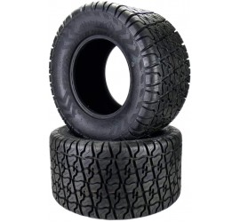 (2) 24x12.00-12 Tire 4 Ply Lawn Mower Garden Tractor Zero-T II Tread