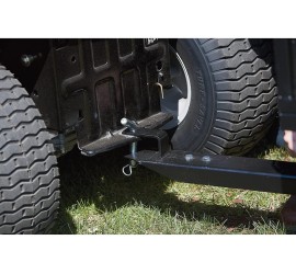 Strongway Steel ATV Trailer - 1200-Lb. Capacity, 17 Cu. Ft.