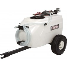 Ironton Tow-Behind Trailer Broadcast and Spot Sprayer - 13-Gallon Capacity, 1 GPM, 12 Volt DC