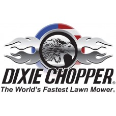Dixie Chopper Motorcycle Tread Front Wheel Assembly (15x6x8) for 3066LP & More Lawn Mowers / 400439