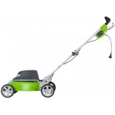 Greenworks 18-Inch 12 Amp Corded Electric Lawn Mower with Extra Blade 25012