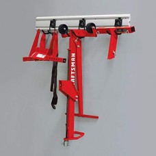 MoJack 45099 Craftsman Lift-500lb Lifting Capacity, Fits Most Residential and Zero Turn Riding Lawn, Folds Flat for Easy Storage, Use for Mower Maintenance or Repairs, Red