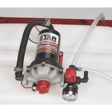 NorthStar Tow-Behind Trailer Boom Broadcast and Spot Sprayer - 61-Gallon Capacity, 5.5 GPM, 12V DC