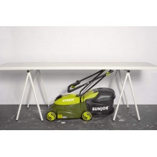 Sun Joe MJ401C-PRO 14-Inch 28-Volt Cordless Push Lawn Mower, w/Rear Discharge Chute