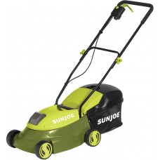 Sun Joe MJ401C-PRO 14-Inch 28-Volt Cordless Push Lawn Mower, w/Rear Discharge Chute