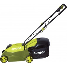 Sun Joe MJ401C-PRO 14-Inch 28-Volt Cordless Push Lawn Mower, w/Rear Discharge Chute